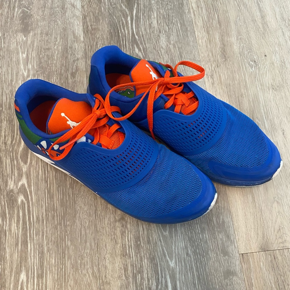 Gators theme Jordan sneakers